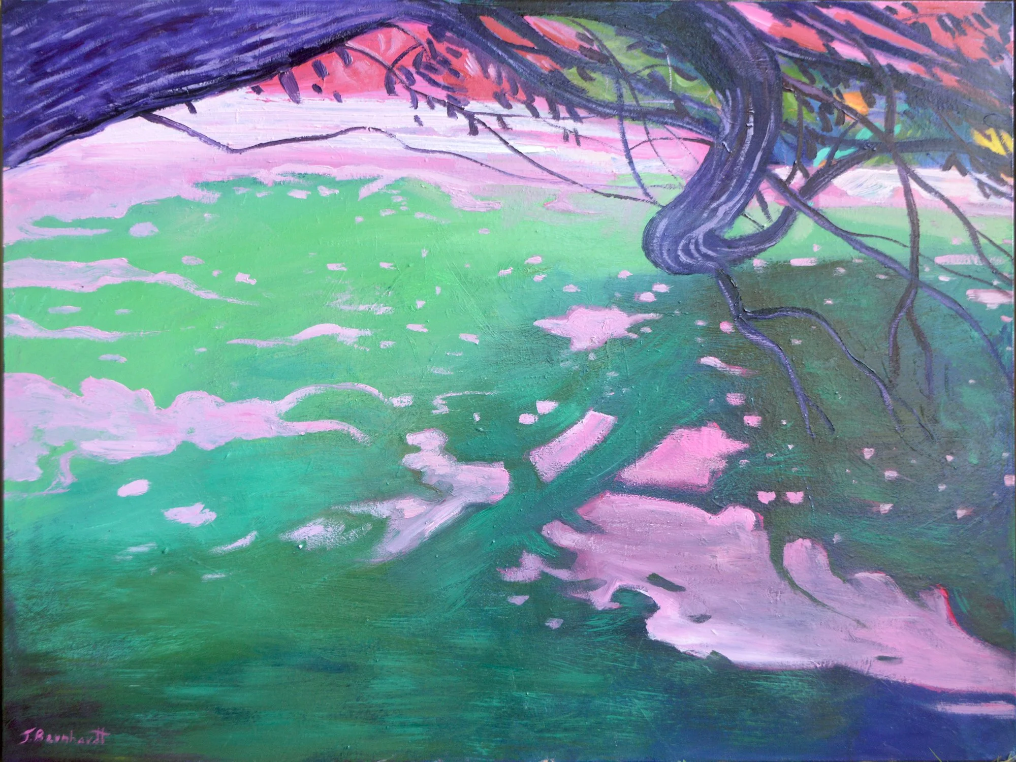 Nature Paintings Eco-Reverie Abstract Waterscapes, Landscapes, and